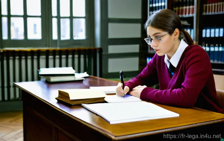 법무사 시험과목 공부 순서 - A young adult, about 22-28 years old, dressed in a comfortable, modest tracksuit, is seen in a seren...